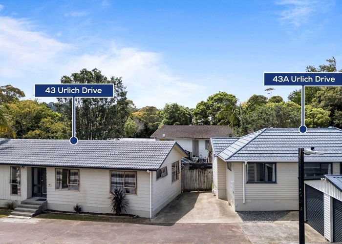  at 43 & 43A Urlich Drive, Ranui, Waitakere City, Auckland
