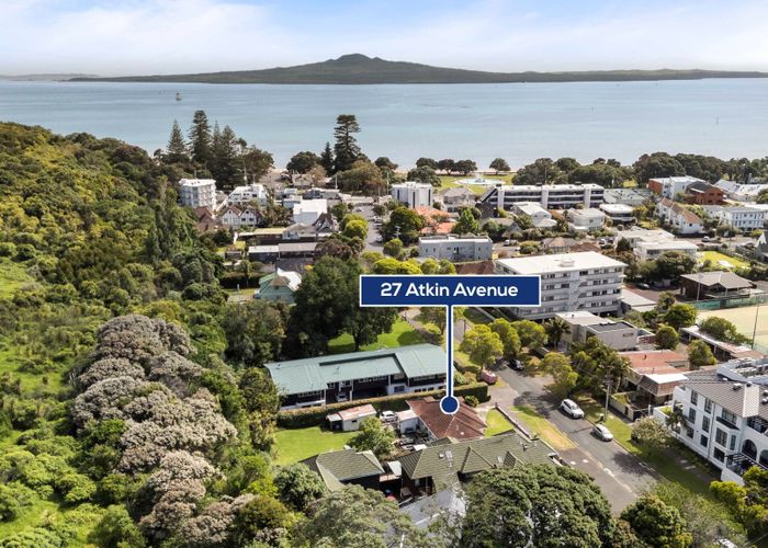 at 27 Atkin Avenue, Mission Bay, Auckland City, Auckland
