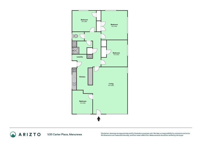  at 1/20 Carter Place, Manurewa, Manukau City, Auckland