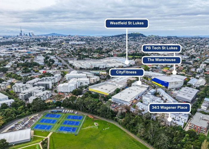  at 34/3 Wagener Place, St Lukes, Auckland City, Auckland
