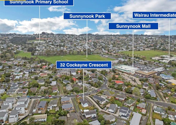  at 32 Cockayne Crescent, Sunnynook, Auckland