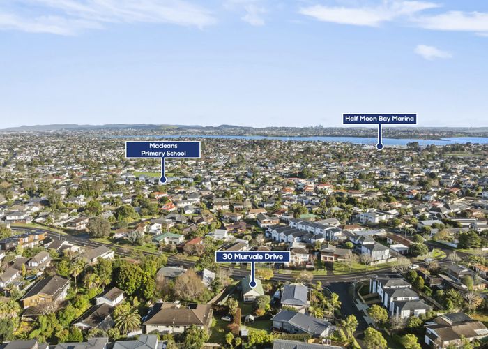  at 30 Murvale Drive, Bucklands Beach, Manukau City, Auckland