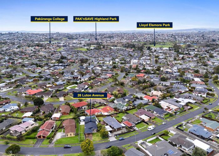  at 26  Luton Avenue, Sunnyhills, Manukau City, Auckland