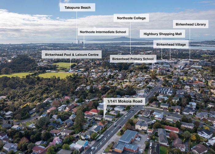  at 1/141 Mokoia Road, Birkenhead, North Shore City, Auckland
