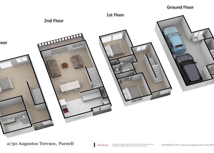  at 2/30 Augustus Terrace, Parnell, Auckland