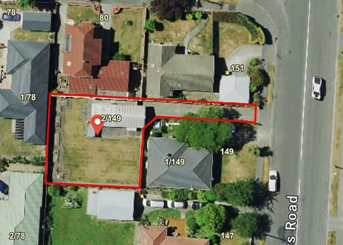  at 2/149 Grimseys Road, Redwood, Christchurch City, Canterbury
