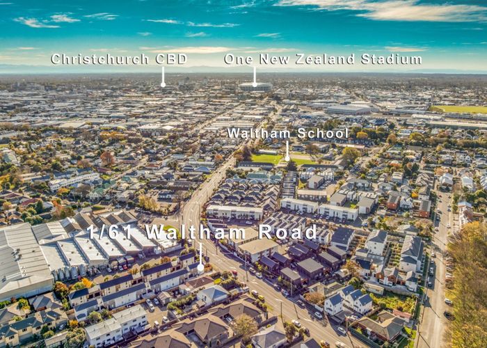 at 1/61 Waltham Road, Sydenham, Christchurch City, Canterbury