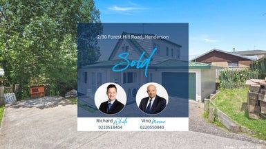  at 2/30 Forest Hill Road, Henderson, Auckland