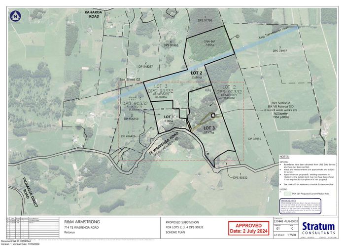  at 714 Te Waerenga Road, Lots 2 & 3, Hamurana, Rotorua, Bay Of Plenty