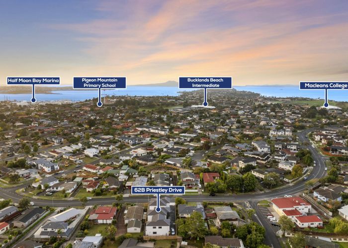  at 62B Priestley Drive, Bucklands Beach, Manukau City, Auckland