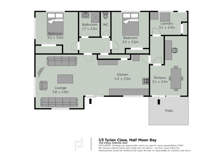  at 1/3 Tyrian Close, Half Moon Bay, Manukau City, Auckland