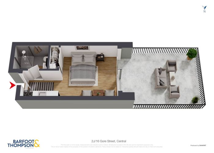  at 2J/16 Gore Street, City Centre, Auckland City, Auckland