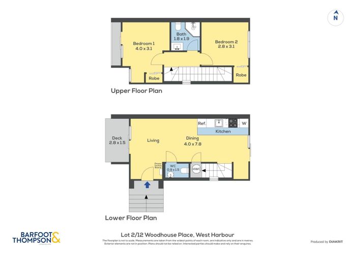  at 4/12 Woodhouse Place, West Harbour, Waitakere City, Auckland