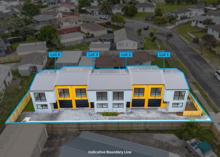  at Lot 1-4/8 Funnell Place, Manurewa, Manukau City, Auckland