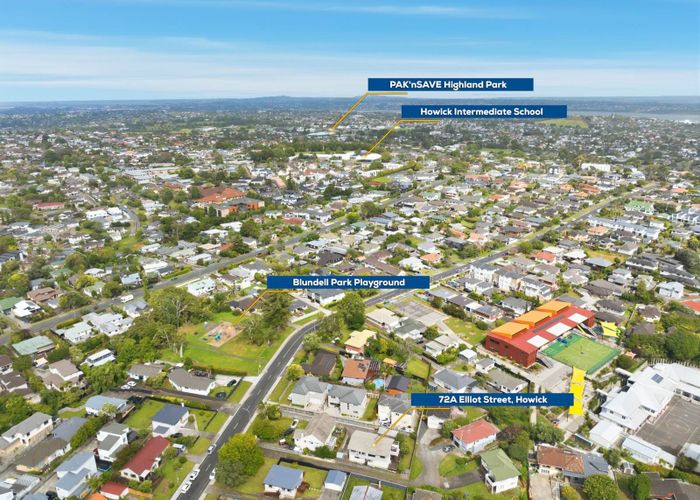  at 72A Elliot Street, Howick, Manukau City, Auckland