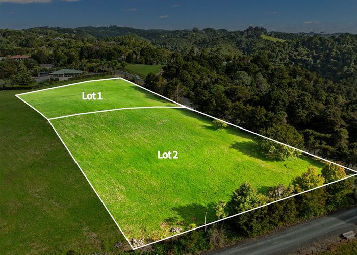  at Lot 1 & 2 Te Rongo Road, Parua Bay, Whangarei, Northland