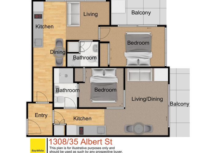  at 1308A/32 Swanson Street, City Centre, Auckland City, Auckland