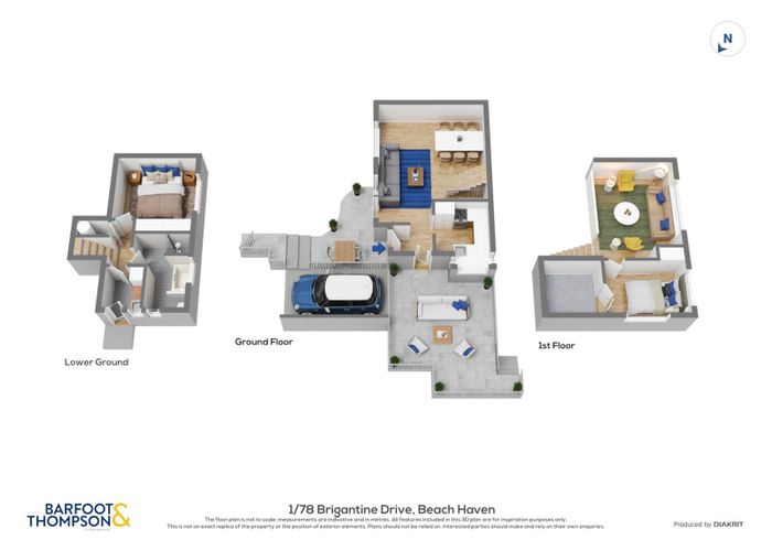  at 1/78 Brigantine Drive, Beach Haven, Auckland