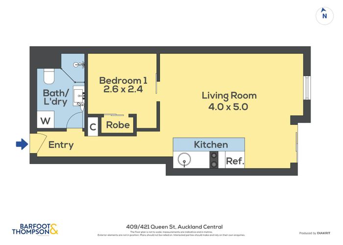  at 409/421 Queen Street, Auckland Central, Auckland