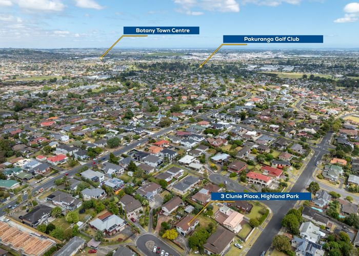  at 3 Clunie Place, Highland Park, Manukau City, Auckland