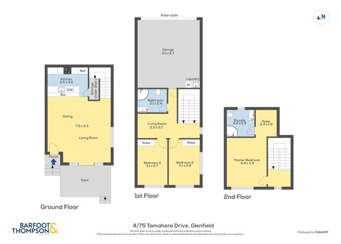  at 4/75 Tamahere Drive, Glenfield, Auckland
