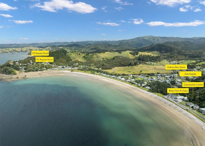  at 91 & 93 Rapata Road, Oakura Coast, Whangarei, Northland