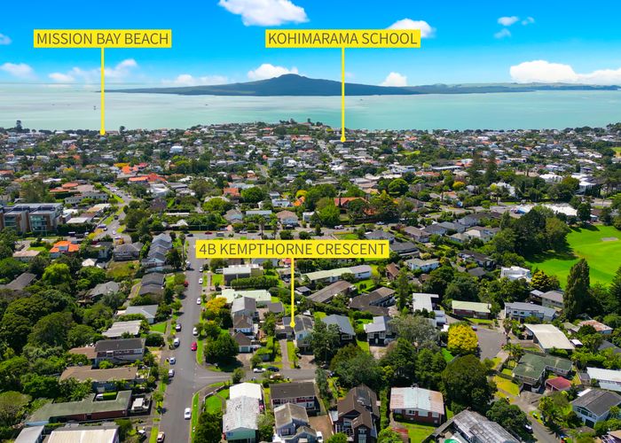  at 4B Kempthorne Crescent, Mission Bay, Auckland