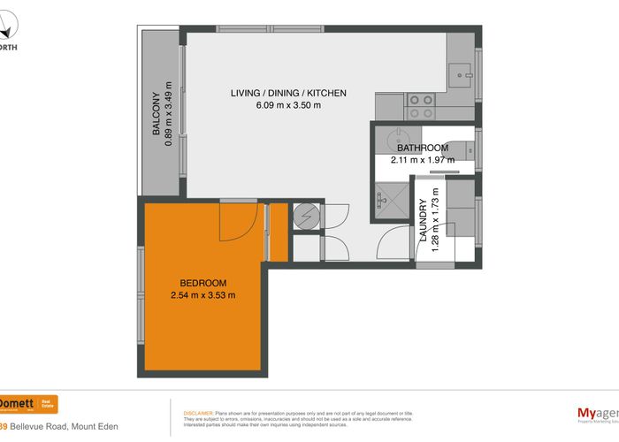  at 1/39 Bellevue Rd, Mount Eden, Auckland City, Auckland