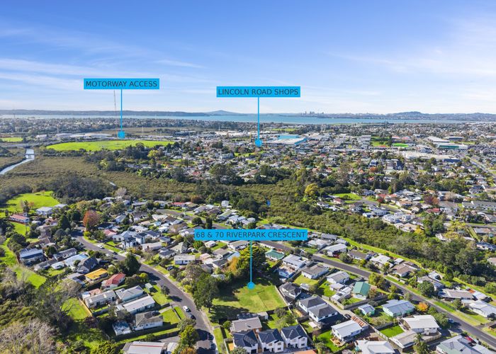  at 68 & 70 Riverpark Crescent, Henderson, Waitakere City, Auckland