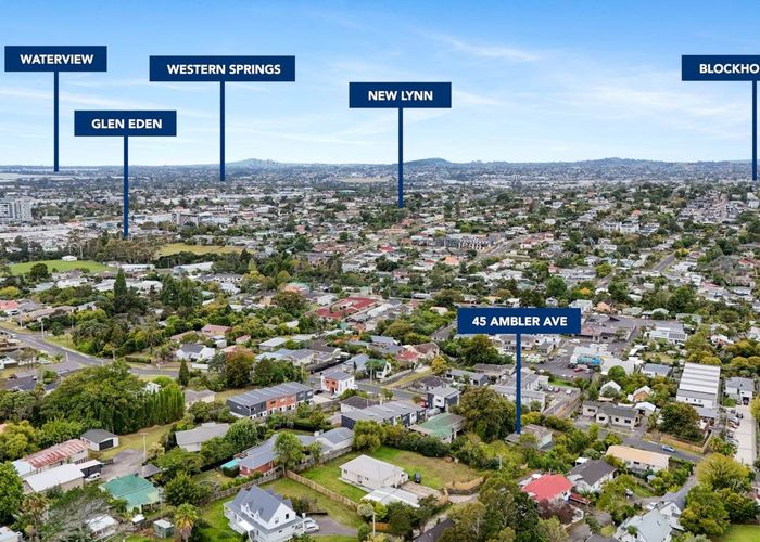  at 45,45A&45B Ambler Avenue, Glen Eden, Waitakere City, Auckland