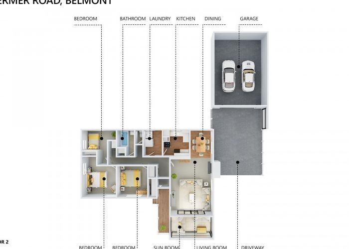  at 3 Bermer Road, Belmont, Lower Hutt