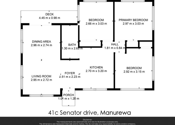  at 41C Senator Drive, Manurewa, Manukau City, Auckland