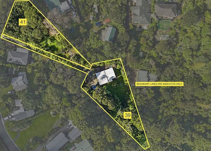  at 39 & 41 Upland Road, Huia, Waitakere City, Auckland