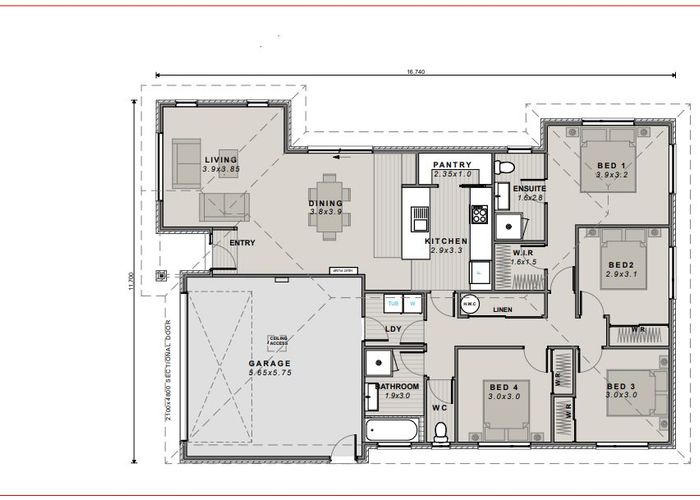  at Lot 57, 7 Hanmer Crescent, Bellgrove, Rangiora, Waimakariri, Canterbury