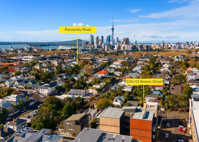  at 104/43 Brown Street, Ponsonby, Auckland City, Auckland