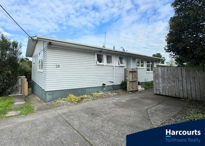  at 20 Edgerton Road, Te Atatu Peninsula, Waitakere City, Auckland