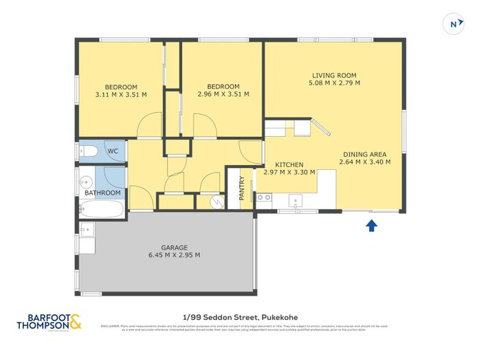  at 1/99 Seddon Street, Pukekohe, Franklin, Auckland