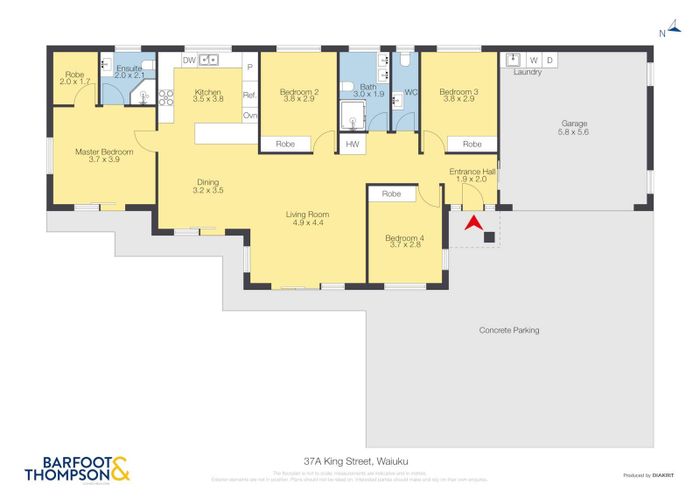  at 37A King Street, Waiuku, Franklin, Auckland