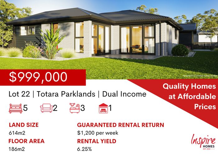  at Lot 22 Totara Parklands, Whangarei, Whangarei, Northland