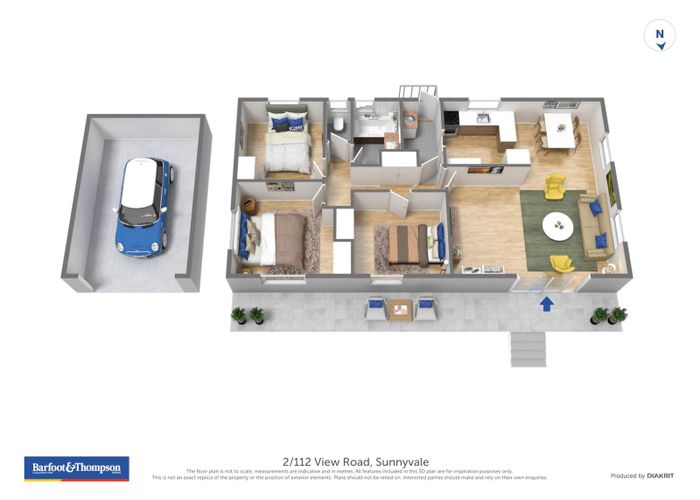  at 2/112 View Road, Sunnyvale, Auckland