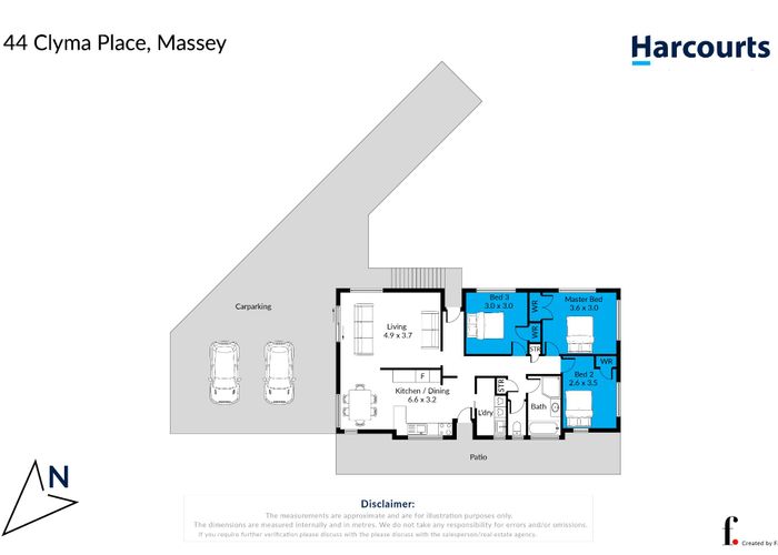  at 44 Clyma Place, Massey, Waitakere City, Auckland