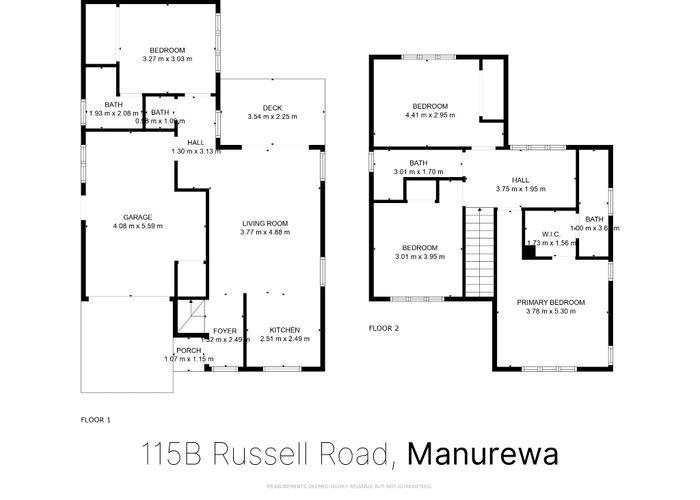  at 115B Russell Road, Manurewa, Manukau City, Auckland