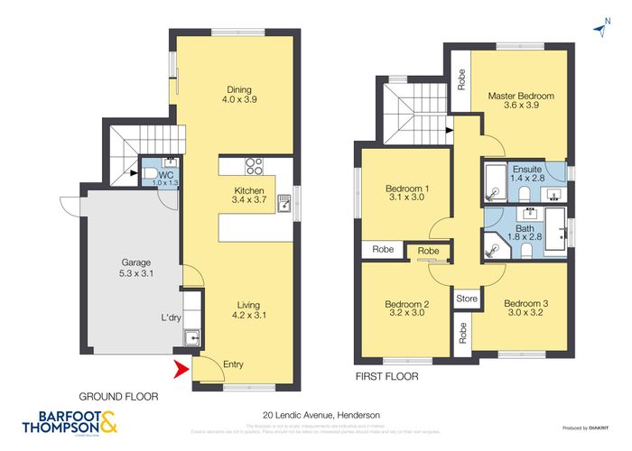  at 20 Lendic Avenue, Henderson, Waitakere City, Auckland