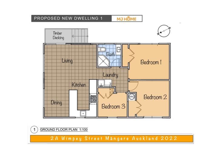  at 2A Wimpey Street, Mangere, Manukau City, Auckland