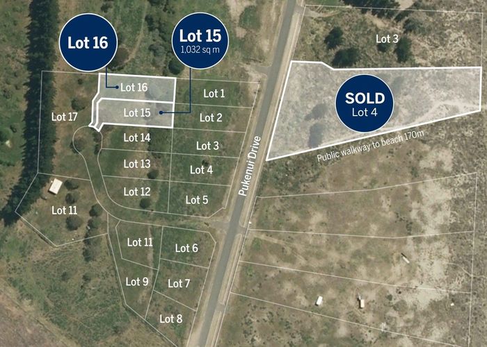  at Lots 15 and 16 Pukenui Drive, Mahia Beach, Wairoa, Hawke's Bay