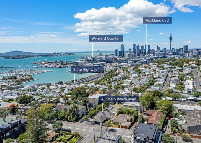  at 45 Shelly Beach Road, Saint Marys Bay, Auckland City, Auckland