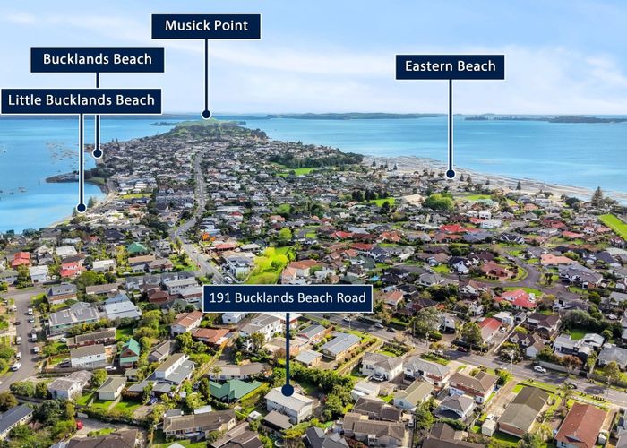  at 191 Bucklands Beach Road, Bucklands Beach, Manukau City, Auckland