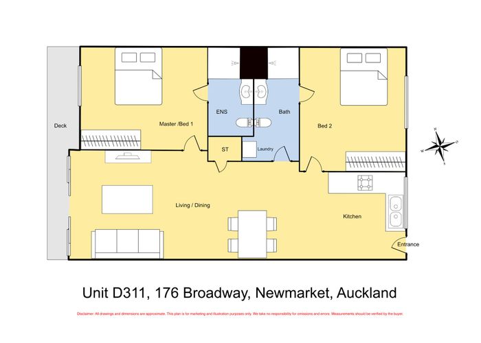  at 311D/176 Broadway, Newmarket, Auckland City, Auckland