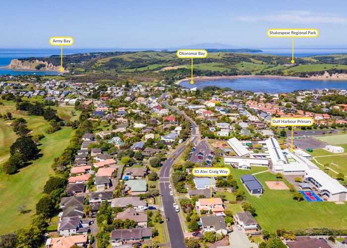  at 83 Alec Craig Way, Gulf Harbour, Rodney, Auckland