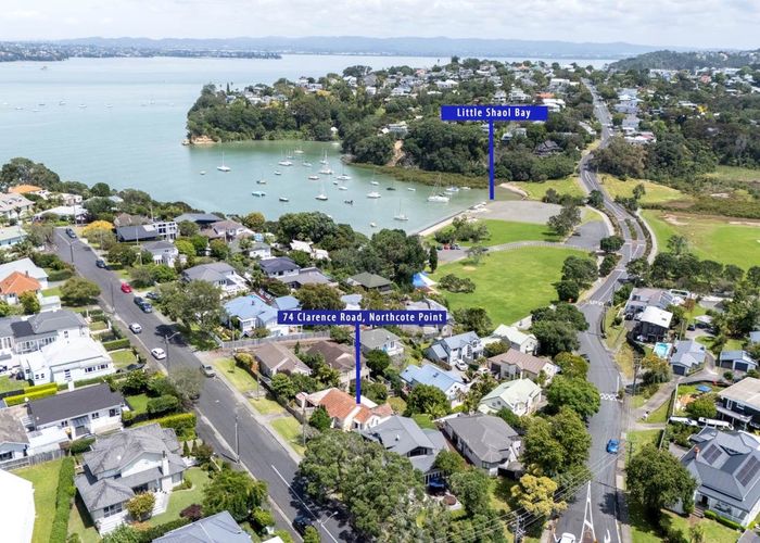  at 74 Clarence Road, Northcote Point, North Shore City, Auckland